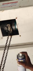 Garage door chain lubrication and repair - GDR Sydney